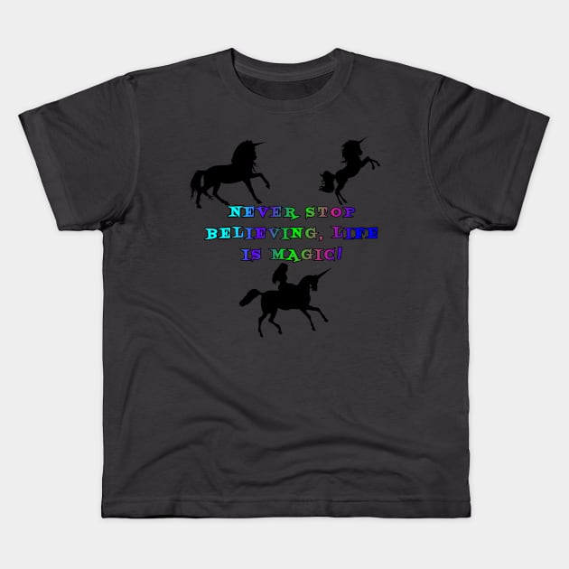 Always Believe Kids T-Shirt by Brandy's Badass Boutique 